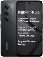 REDMI 15 5G (Midnight Black, 256 GB) (8 GB RAM)[AA1098/94]
