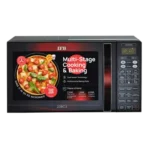 IFB 23L Convection Microwave Oven with 71 Autocook Menus (23BC4, Black Floral)