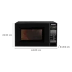 Panasonic 20L Solo Microwave Oven with 51 Autocook Menus (NN-ST266BFDG, Black) - Image 2