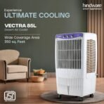 Hindware Smart Appliances 85 L Desert Air Cooler (Lavender and white, Vectra) - Image 2
