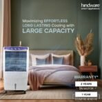 Hindware Smart Appliances 85 L Desert Air Cooler (Lavender and white, Vectra) - Image 3
