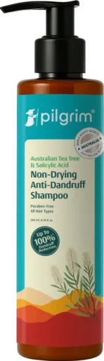 Pilgrim Visit store Australian Tea Tree Hair Shampoo for Dandruff|Itchy Scalp|Men and Women (200 ml)[AA1098]