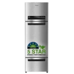 Whirlpool Protton 300 Litres Frost Free Triple Door Refrigerator with 6th Sense ActiveFresh Technology (20817, Alpha Steel)