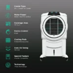 Symphony Sumo 115 XL 115 Litres Desert Air Cooler with i-Pure Technology (Anti-Spill Inlet, White) - Image 3