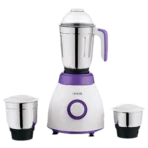 Croma 500 Watt 3 Jars Mixer Grinder (Rust Resistant, White/Purple)