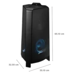 SAMSUNG T50 500W Bluetooth Party Speaker (Water Resistant, 2.0 Channel, Black) - Image 4