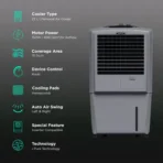 Symphony HiFlo 27 Litres Room Air Cooler with i-Pure Technology (Cool Flow Dispenser, Grey) 3 (11 Ratings & 9 Reviews) - Image 3