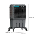 Symphony Movicool L125 125 Litres Commercial Air Cooler with Whisper-Quiet Operation (Cool Flow Dispenser, Dark Grey) - Image 2