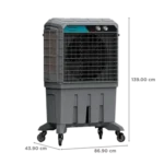 Symphony Movicool L125 125 Litres Commercial Air Cooler with Whisper-Quiet Operation (Cool Flow Dispenser, Dark Grey)