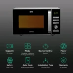 IFB 25PM2S 25L Solo Microwave Oven with 61 Auto Menu (Metallic Silver) - Image 3