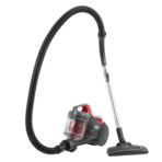 Croma 1200W Dry Vacuum Cleaner with Cyclonic Technology (Noise Free Cleaning, Red)