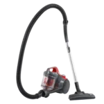 Croma 1200W Dry Vacuum Cleaner with Cyclonic Technology (Noise Free Cleaning, Red)