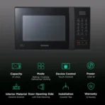 SAMSUNG 21L Convection Microwave Oven with Advanced Fermentation Technology (CE76JD-B1/XTL, Black) - Image 2
