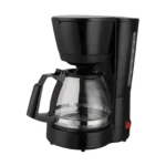 Croma 600 Watt 5 Cups Manual Black Coffee Maker with Rust Resistant (Black)