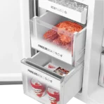 Haier 602 Litres 3 Star Frost Free Side by Side Convertible Refrigerator with Magic Cooling Technology (HRS-682SS, Shiny Steel) - Image 3