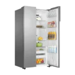 Haier 602 Litres 3 Star Frost Free Side by Side Convertible Refrigerator with Magic Cooling Technology (HRS-682SS, Shiny Steel) - Image 4