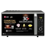 LG 28L Charcoal Microwave Oven with Diet Fry (MJ2887BFUM.DBKQILN, Black)