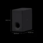 SONY SA-SW3 200W Wireless Subwoofer (Deep Bass, 1.0 Channel, Black) - Image 3