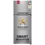 LG 398 Litres 2 Star Frost Free Double Door Convertible Refrigerator with Smart Diagnosis (GL-S422SPZY.DPZZEB, Shiny Steel)