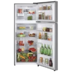 LG 398 Litres 2 Star Frost Free Double Door Convertible Refrigerator with Smart Diagnosis (GL-S422SPZY.DPZZEB, Shiny Steel) - Image 2
