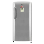LG 185 Litres 3 Star Direct Cool Single Door Refrigerator with Stabilizer Free Operation (GL-B201APZD, Shiny Steel)