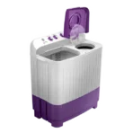 SAMSUNG 7 kg 5 Star Semi Automatic Washing Machine with Double Strong Pulsator (WT70M3000UU/TL, Light Gray & Voilet) - Image 4