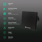 atomberg Studio 6 Inch 150mm Exhaust Fan with BLDC Motor (Double Ball Bearings) - Image 2