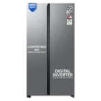SAMSUNG 653 Litres 3 Star Auto Defrost Side by Side Convertible Refrigerator with Twin Cooling Plus (RS76CG8113SLHL, EZ Clean Steel) - Image 2