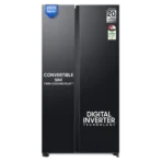 SAMSUNG 653 Litres 3 Star Side by Side Convertible Refrigerator with AI Energy Mode (RS76CG8113B1HL, Black DOI) - Image 2