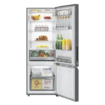 Haier 445 Litres 2 Star Frost Free Double Door Bottom Mount Convertible Refrigerator with Triple Inverter Technology (HRB-4952BIS-P, Inox Steel) - Image 2