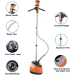 WARMEX 2200 Watts Standing Garment Steamer (2200ml Water Tank, 4 Modes, Indicator Light, Orange) - Image 2