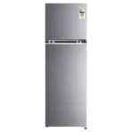 LG 272 Litres 2 Star Frost Free Double Door Refrigerator with Smart Diagnosis (GL-N312SDSY, Dazzle Steel)