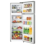 LG 272 Litres 2 Star Frost Free Double Door Refrigerator with Smart Diagnosis (GL-N312SDSY, Dazzle Steel) - Image 2