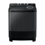 SAMSUNG 8.5 kg 5 Star Semi Automatic Washing Machine with Air Turbo Drying System (WT85B4200GD/TL, Dark Grey)