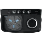 SAMSUNG 8.5 kg 5 Star Semi Automatic Washing Machine with Air Turbo Drying System (WT85B4200GD/TL, Dark Grey) - Image 3