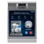 Crompton Voila 13 Place Settings Free Standing Dishwasher with Direct Triple Wash Technology (Silver Inox)