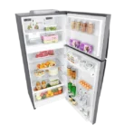LG 506 Litres 1 Star Frost Free Double Door Refrigerator with Stabilizer Free Operation (GN-H702HLHM.APZQEBN, Platinum Silver) - Image 2