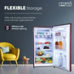 Croma 165 Litres 2 Star Direct Cool Single Door Refrigerator with Anti Fungal Gasket ( PCM Floral) - Image 2