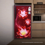 Croma 183 Litres 2 Star Direct Cool Single Door Refrigerator with Anti-Fungal Door Gasket ( Rosalind Wine)