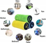 600 GSM Microfiber Cleaning Clothes Wet and Dry Duster Set (Pack of 3) (AA1102/38) - Image 2