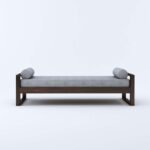 UrbanFold Sheesham Wood Diwan Bed For Living Room Solid Wood Diwan