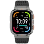 Croma STRIDE LB Smartwatch with Activity Tracker (42mm TFT LCD Display, IP68 Water Resistant, Black Strap)