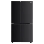 LG 650 Litres 3 Star Frost Free Side by Side Convertible Refrigerator with Door Cooling Plus Technology (GLB257EES3, Ebony Sheen)