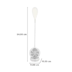 BAJAJ Air Light 85mm 7 Blade Rechargeable Personal Fan with 1800 mAh Battery (Low Power Consumption, White) - Image 2