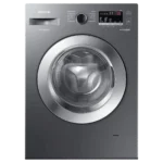 SAMSUNG 7 kg 5 Star Inverter Fully Automatic Front Load Washing Machine (WW70R22EK0X/TL, Eco Bubble Technology, Inox Grey)