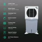 Symphony Jumbo 95XL+ 95 Litres Desert Air Cooler with CFD Technology (Whisper-Quiet Operation, White) - Image 2