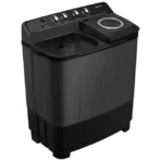 SAMSUNG 7.5 kg 5 Star Semi Automatic Washing Machine with Hexa Storm Pulsator (WT75B3200GD/TL, Dark Grey) - Image 2