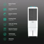 Symphony Diet 22T 22 Litres Personal Air Cooler with i-Pure Technology (Cool Flow Dispenser, White) - Image 2