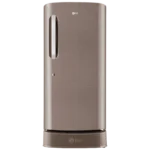 LG 210 Litres 3 Star Direct Cool Single Door Refrigerator with Stabilizer Free Operation (GL-D231AFSD, Fawn Steel)