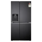 LG 630 Litres 3 Star Frost Free Side by Side Door Smart Wifi Enabled Refrigerator with Multi Air Flow (GL-L257CMC3, Matt Black)